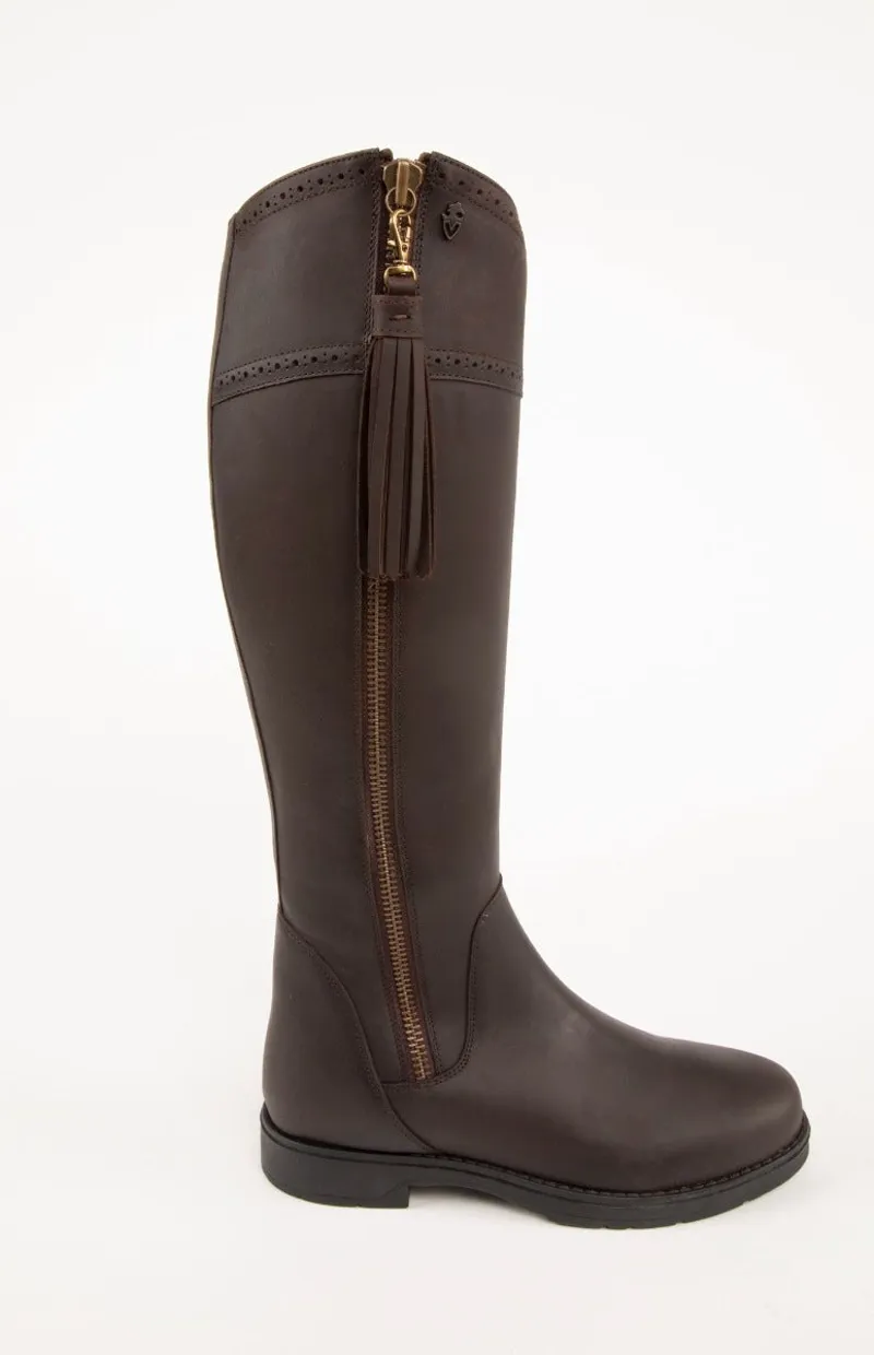 Moretta Alessandra Ladies Country Boots in Chocolate